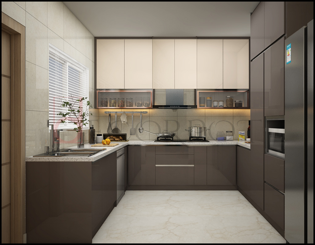 Fully Functional Modular Kitchen Designs