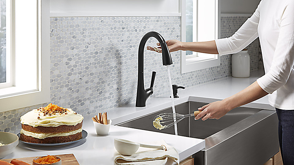 Kohler Sinks and Faucets for Modular Kitchen